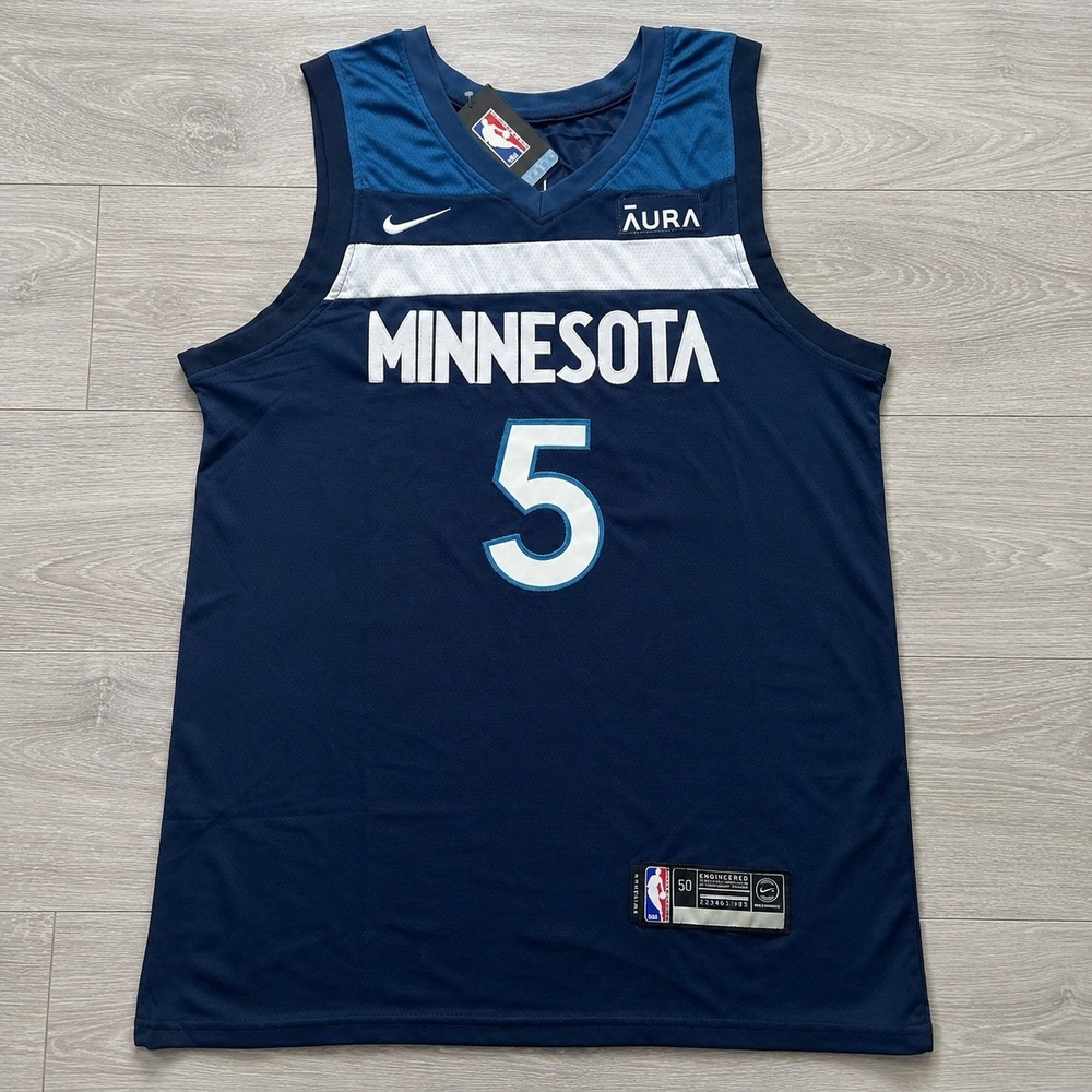 NBA Anthony Edwards Minnesota Timberwolves Icon Edition Nike Jersey Large